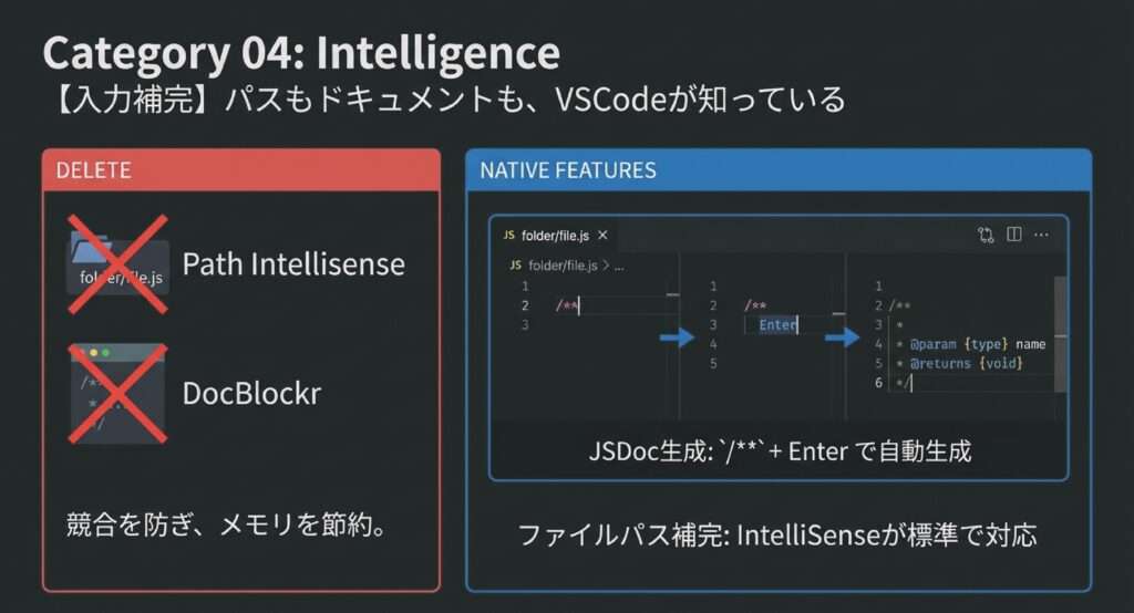 【2026年版】もう不要！VSCodeで削除すべき拡張機能10選